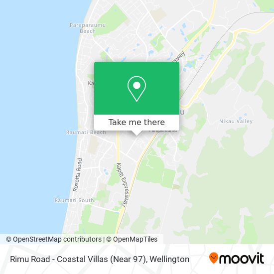 Rimu Road - Coastal Villas (Near 97) map