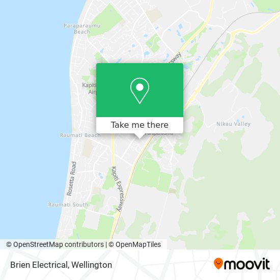 Brien Electrical map