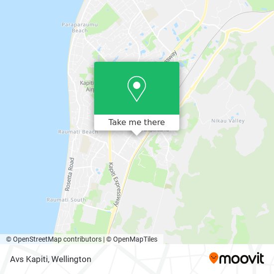 Avs Kapiti map