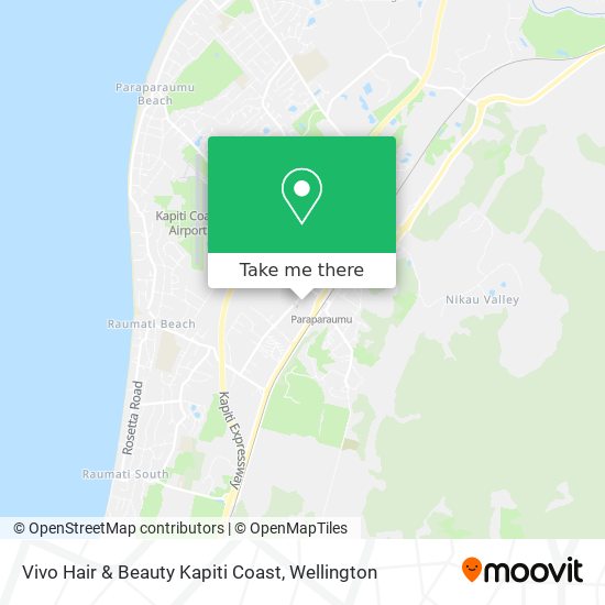 Vivo Hair & Beauty Kapiti Coast map
