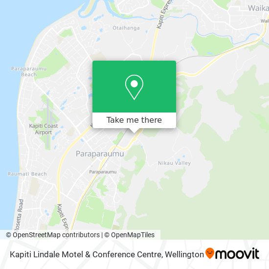Kapiti Lindale Motel & Conference Centre map