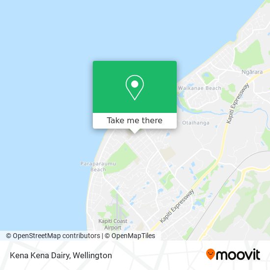 Kena Kena Dairy map