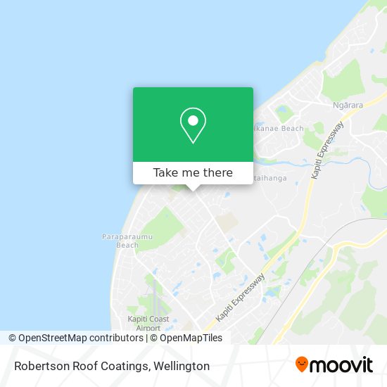 Robertson Roof Coatings map