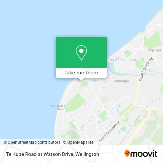 Te Kupe Road at Watson Drive map
