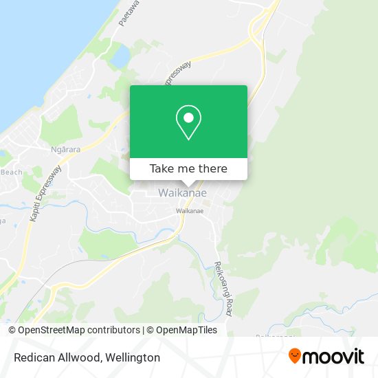 Redican Allwood map