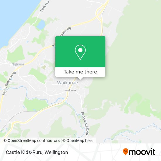 Castle Kids-Ruru map