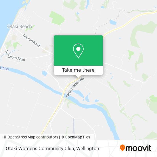 Otaki Womens Community Club map