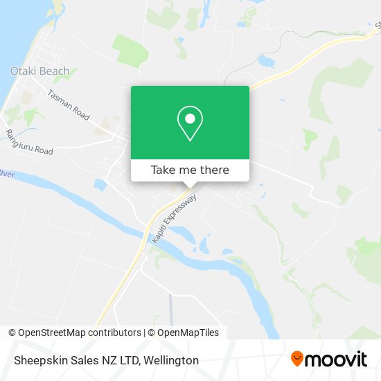 Sheepskin Sales NZ LTD map