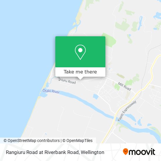 Rangiuru Road at Riverbank Road map