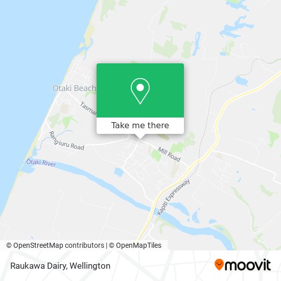 Raukawa Dairy map