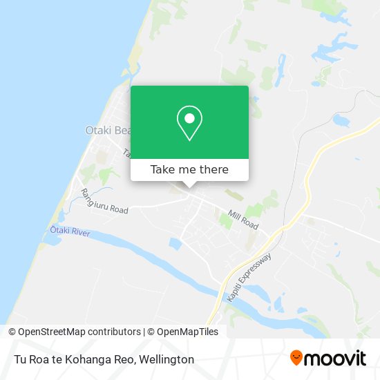 Tu Roa te Kohanga Reo map