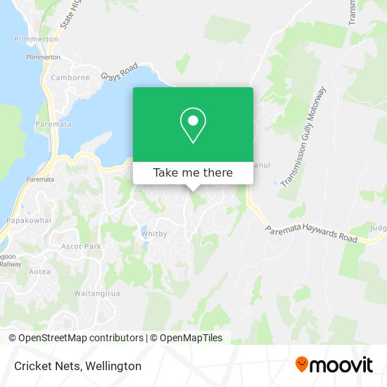 Cricket Nets map