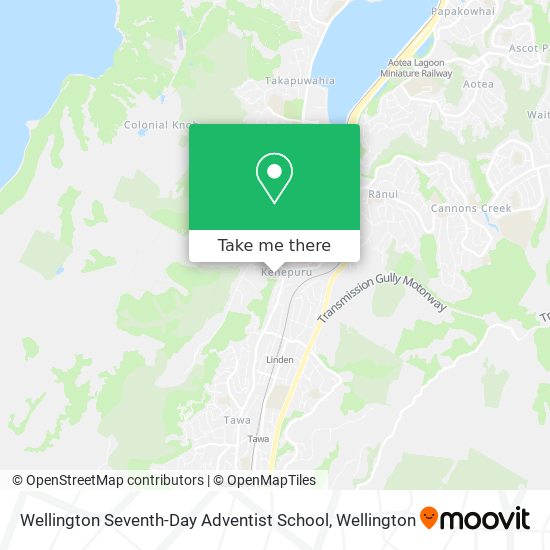 Wellington Seventh-Day Adventist School map