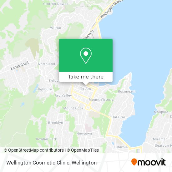 Wellington Cosmetic Clinic map