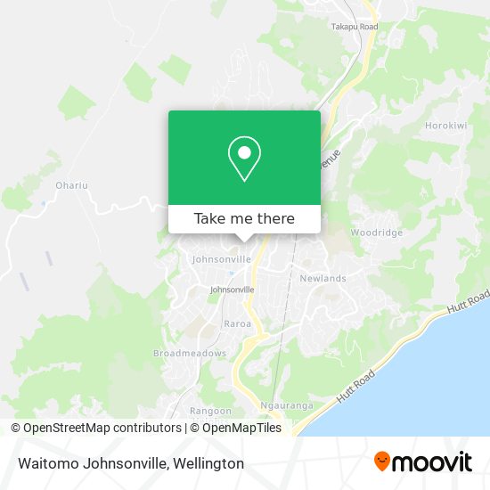 Waitomo Johnsonville地图