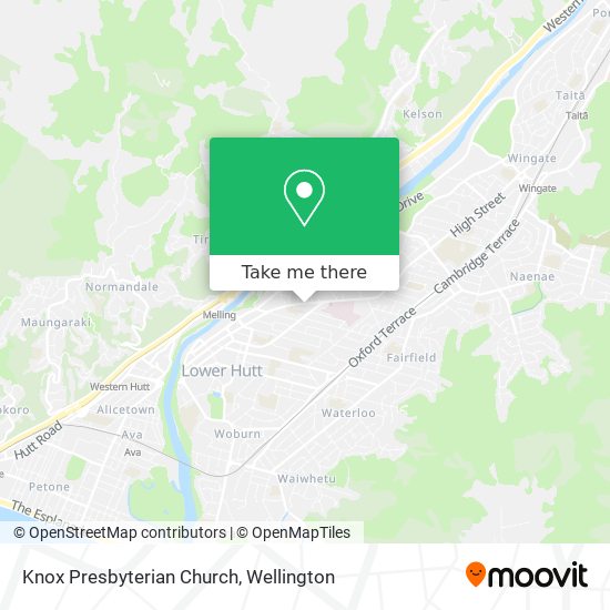 Knox Presbyterian Church map