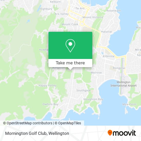 Mornington Golf Club map