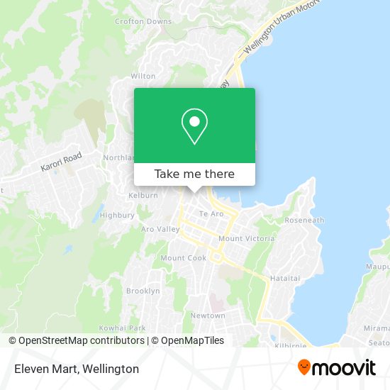 Eleven Mart map