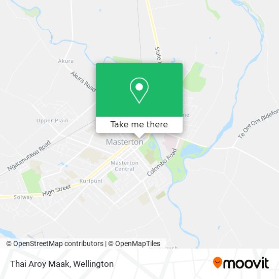Thai Aroy Maak map