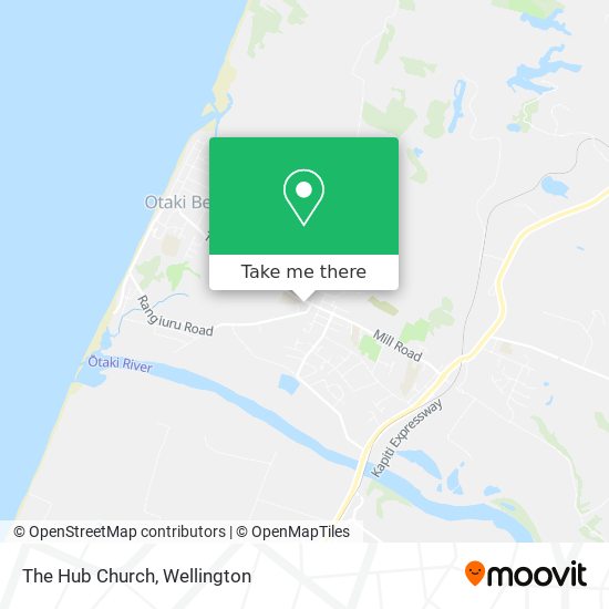 The Hub Church map