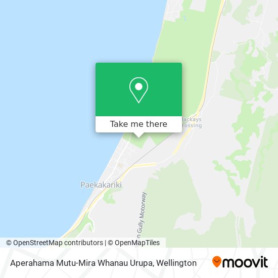 Aperahama Mutu-Mira Whanau Urupa map