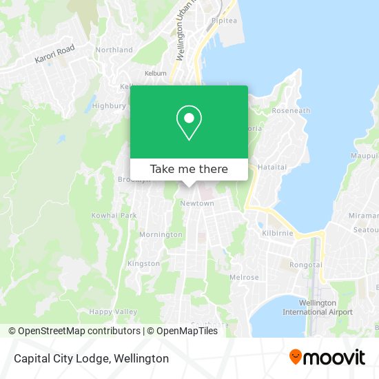 Capital City Lodge map