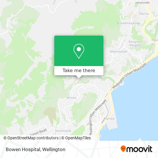 Bowen Hospital map