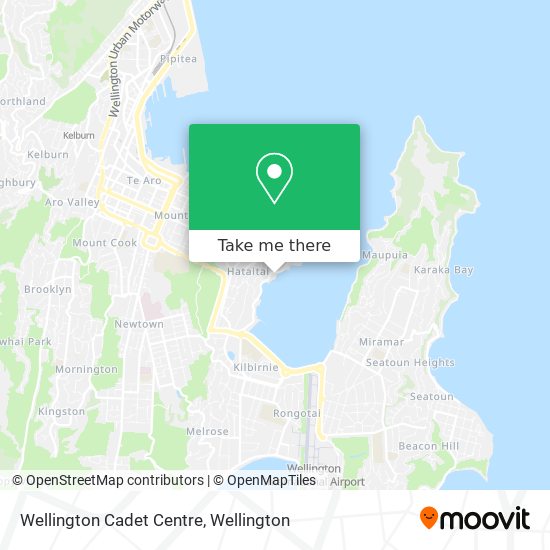 Wellington Cadet Centre map