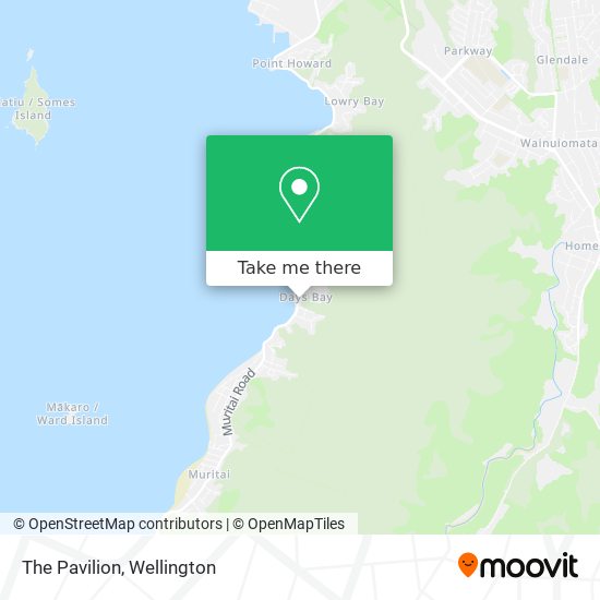 The Pavilion map