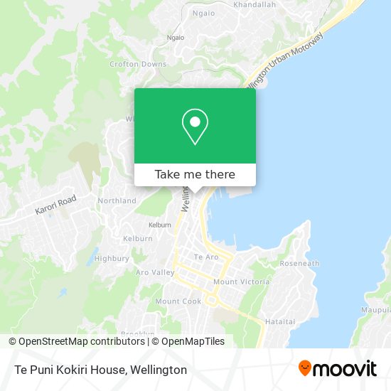 Te Puni Kokiri House map