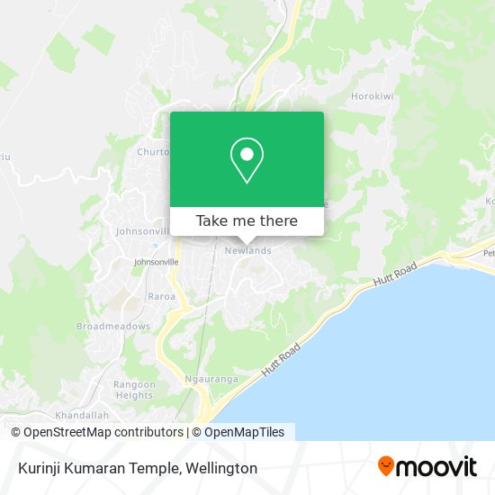 Kurinji Kumaran Temple map