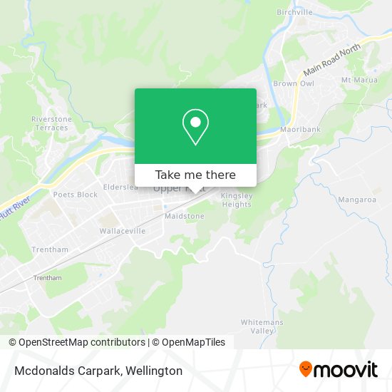 Mcdonalds Carpark map