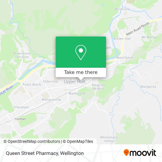 Queen Street Pharmacy map