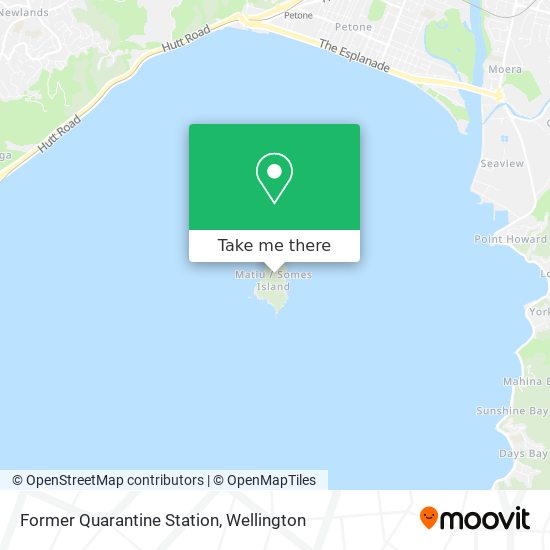 Former Quarantine Station map