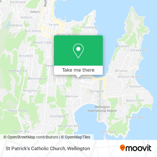 St Patrick's Catholic Church map