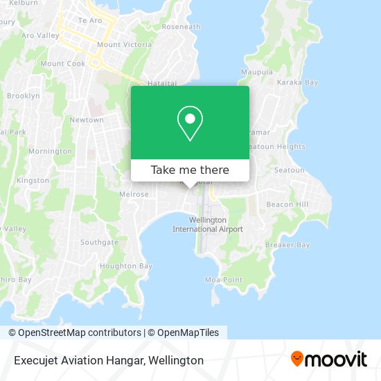 Execujet Aviation Hangar map