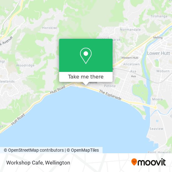 Workshop Cafe map