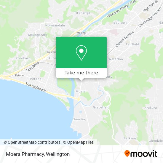 Moera Pharmacy map