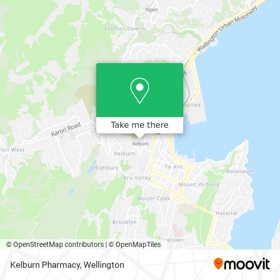 Kelburn Pharmacy map