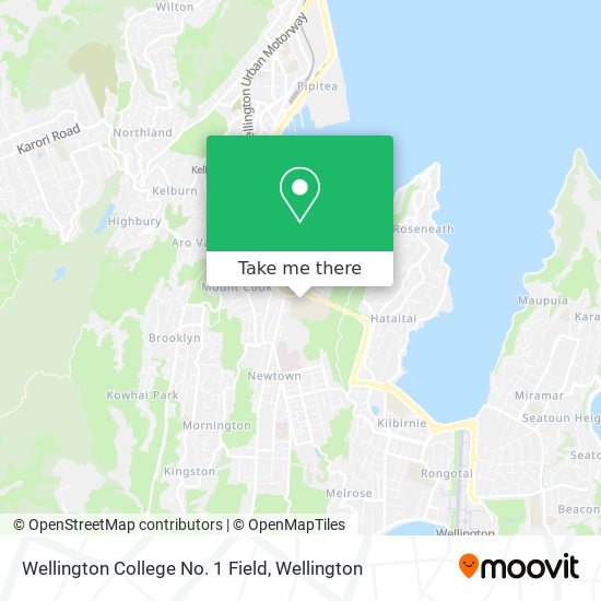 Wellington College No. 1 Field map
