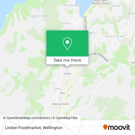 Linden Foodmarket map