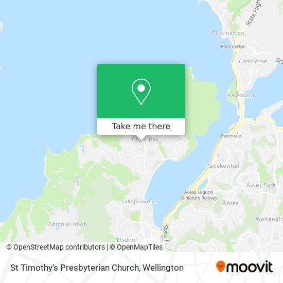 St Timothy's Presbyterian Church map