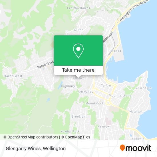 Glengarry Wines map