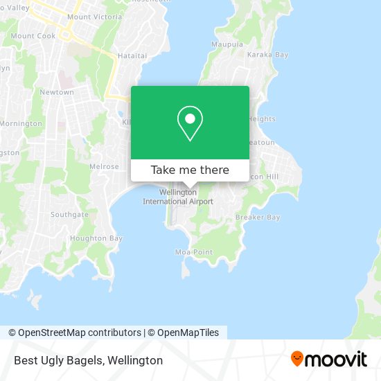 Best Ugly Bagels map