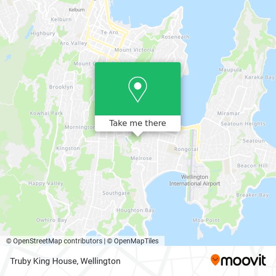 Truby King House map