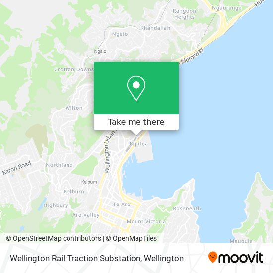 How to get to Wellington Rail Traction Substation in Thorndon-Tinakori ...