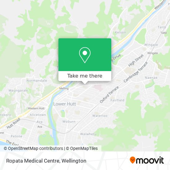 Ropata Medical Centre map