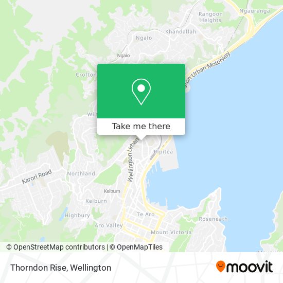Thorndon Rise map