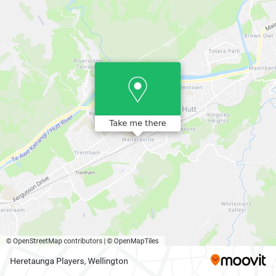 Heretaunga Players map