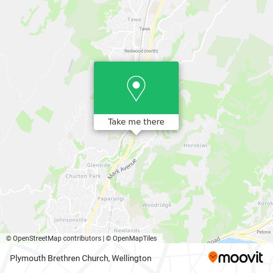 Plymouth Brethren Church map